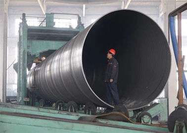 Kalite  Spiral Welded Steel SSAW Pipe / Steam And Low Pressure Liquid Pipeline fabrika