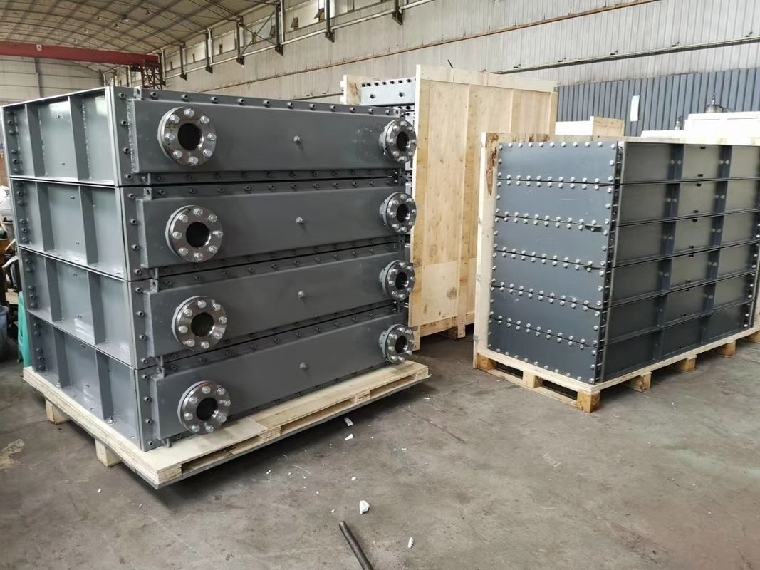 500x500x500 Mm Hava Yağ Soğutucu, Hidro Türbin İçin Yağ Soğutucu, 10-500 CSt Yağ Viskozite Aralığını Karşılamak Üzere Tasarlanmış, Uzun Ömürlü