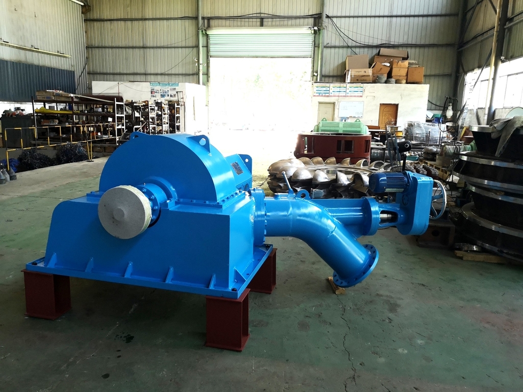 220V-11000V Turgo Turbine 50-400M Rütbeli Voltaj 200KW-30MW Rütbeli Güç