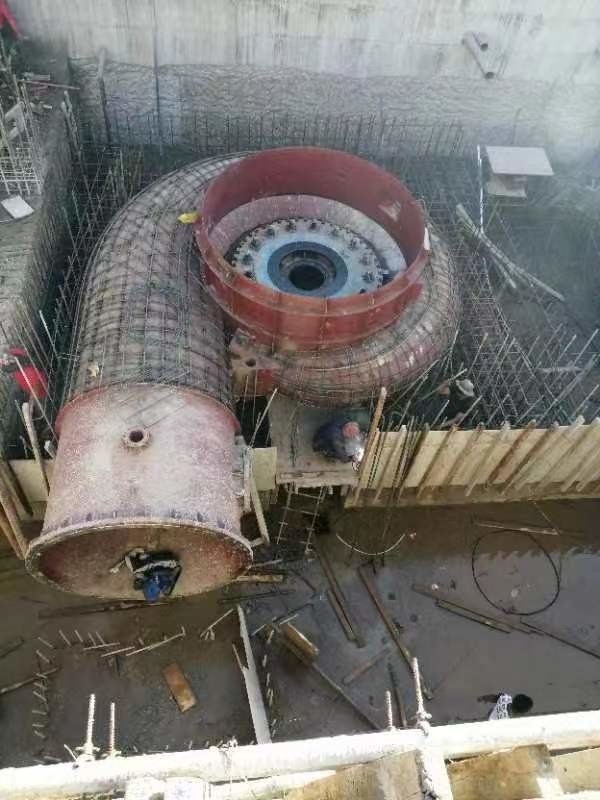 400V 800V 6.3kV 10kV Francis Hidro Turbin Jeneratörü 450-1000RPM nominal hızı ile