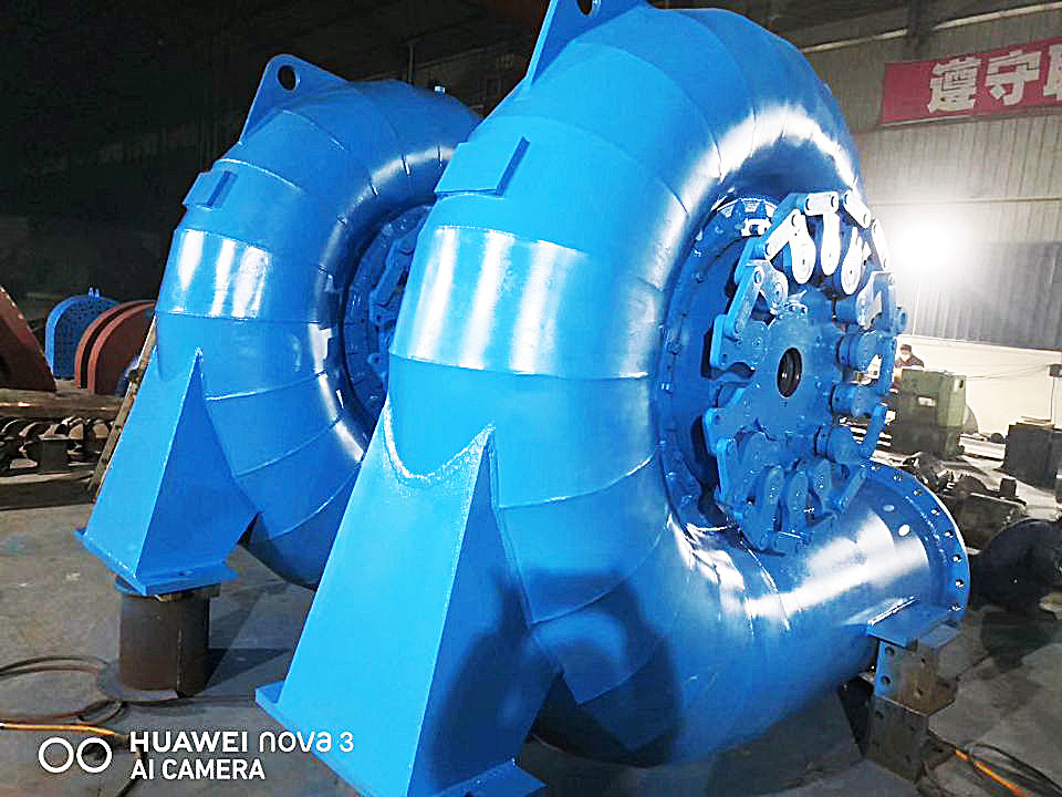200kw-20mw Kapasite Su Başlığı için Hidro Turbin Jeneratörü 5m-500m Projeler