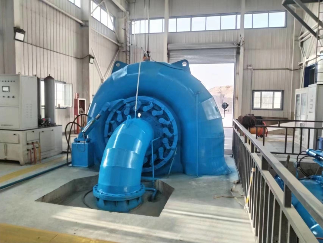 Özel Kapasiteli Hidrotürbin Jeneratörü 200kw-20mw Çelik parametreler 5m-500m Su başlığı 50HZ/60HZ