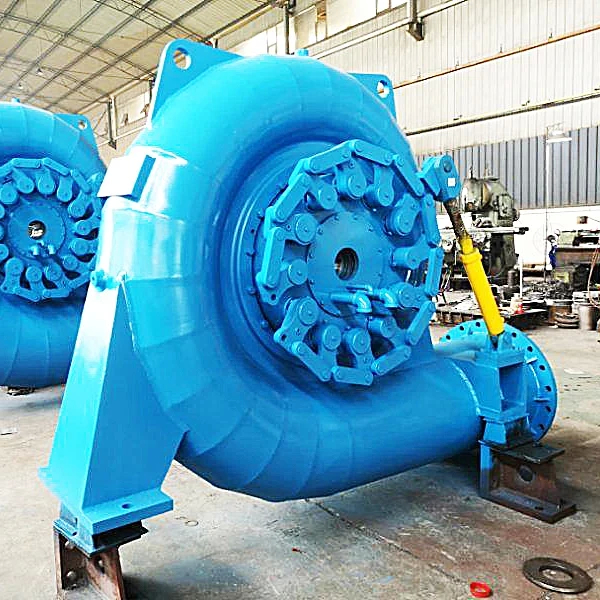 200kw-20mw Kapasiteli 50 Yıllık Yaşam Süresi / 450-1000 rpm RPM ile Hidro Turbin Jeneratörü