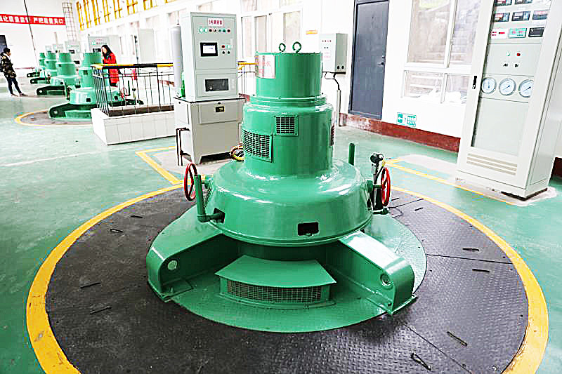 Özel Renkli Paslan Kaplan Hidro Turbin Jeneratörü 100kw-20MW