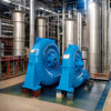 Güç Su Türbini Jeneratörü Özel Renkli Fırçasız/Fırçası Heyecan 220V-690V 50/60Hz 200kw-20mw Hava/Su