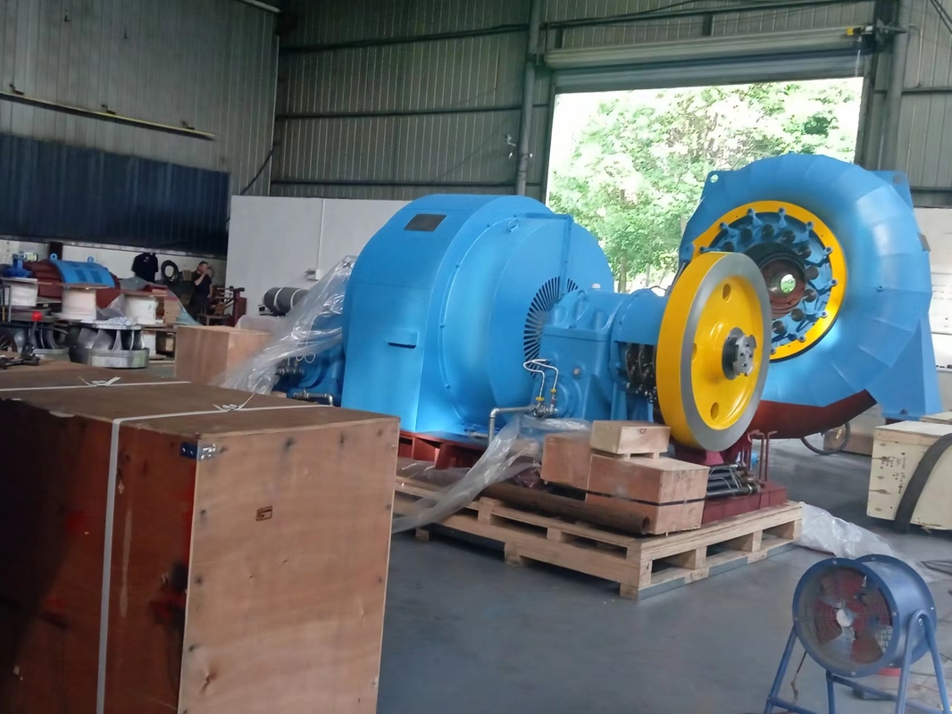 300KW-20MW Francis Turbine Generator Micro Governor ile Paslanmaz Çelik Koşucu