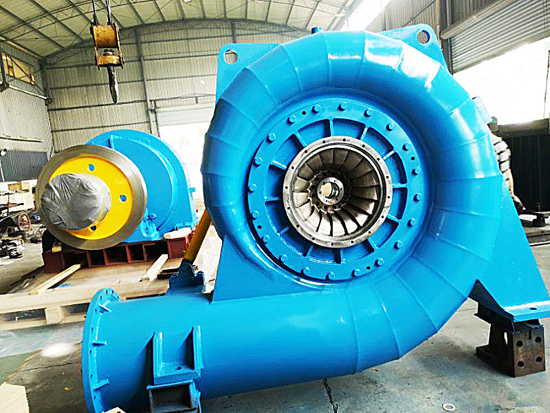 300KW-20MW Francis Turbine Generator Micro Governor ile Paslanmaz Çelik Koşucu