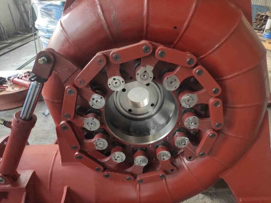 Büyük Kapasiteli 1mw 3mw Francis Hidro Turbini 50HZ/60HZ Frekansı için Yüksek Verimlilik