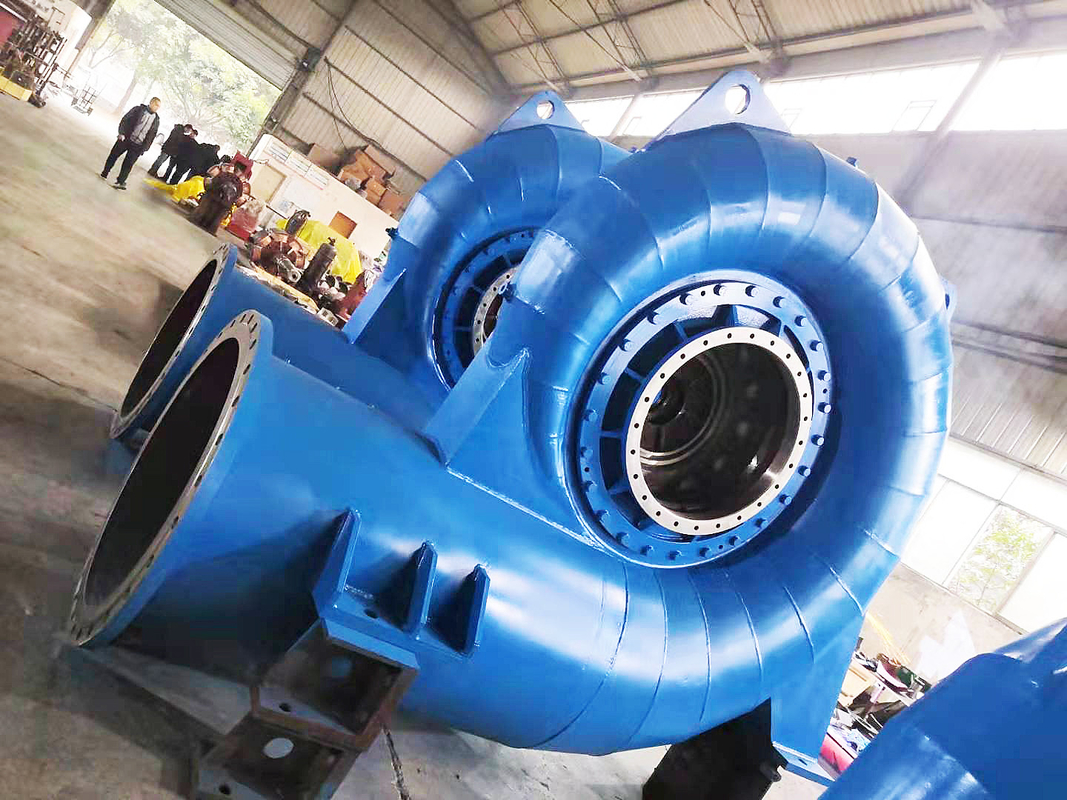 Francis hidro türbin jeneratörü, hidroelektrik üretiminde 50HZ/60HZ frekansı için %88-96 verimlilik gösterir.