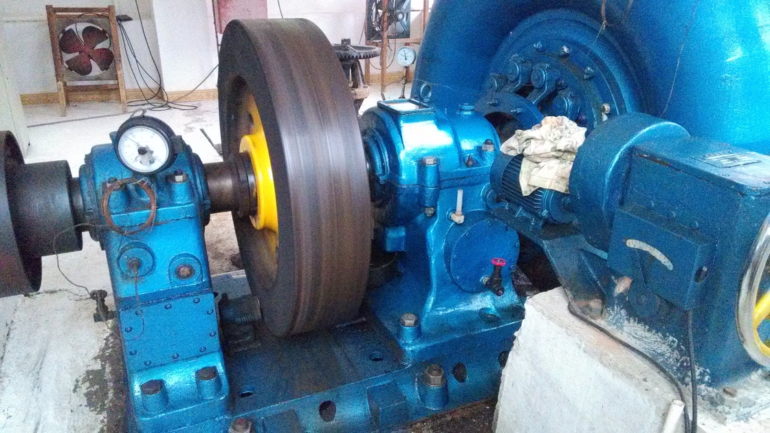 300KW-20MW nominal güç 450-1000RPM nominal hızı olan Francis hidro türbin jeneratörü