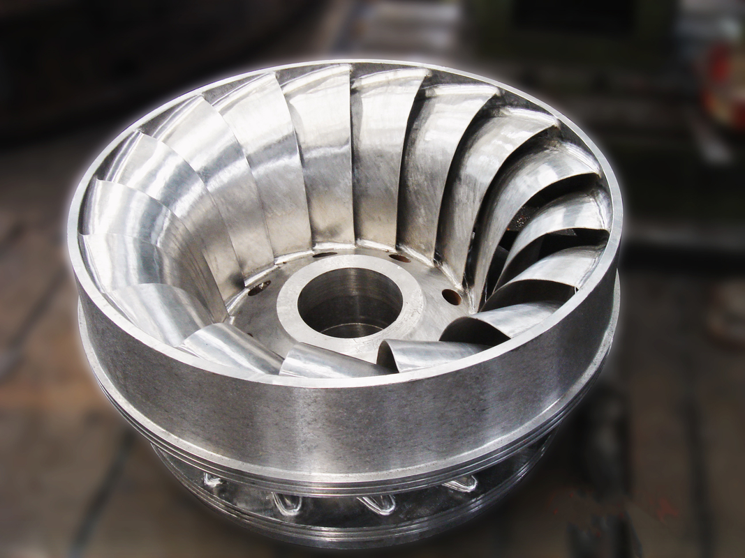 300KW-20MW nominal güç 450-1000RPM nominal hızı olan Francis hidro türbin jeneratörü