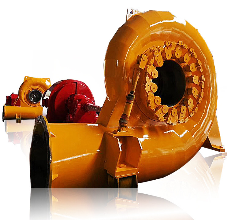 Dikey veya yatay Francis türbine jeneratörü 400V 800V 6.3kV 10kV