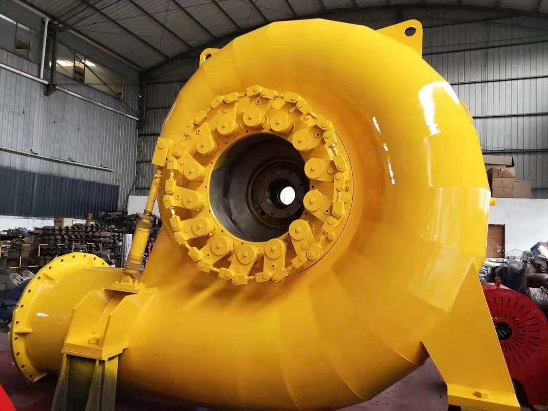 Dikey veya yatay Francis türbine jeneratörü 400V 800V 6.3kV 10kV