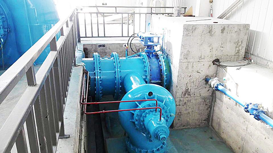 Otomatik Paslanmaz Çelik Francis Turbin Jeneratörü 400V 800V 6.3kV 10kV Dikey veya Yatay