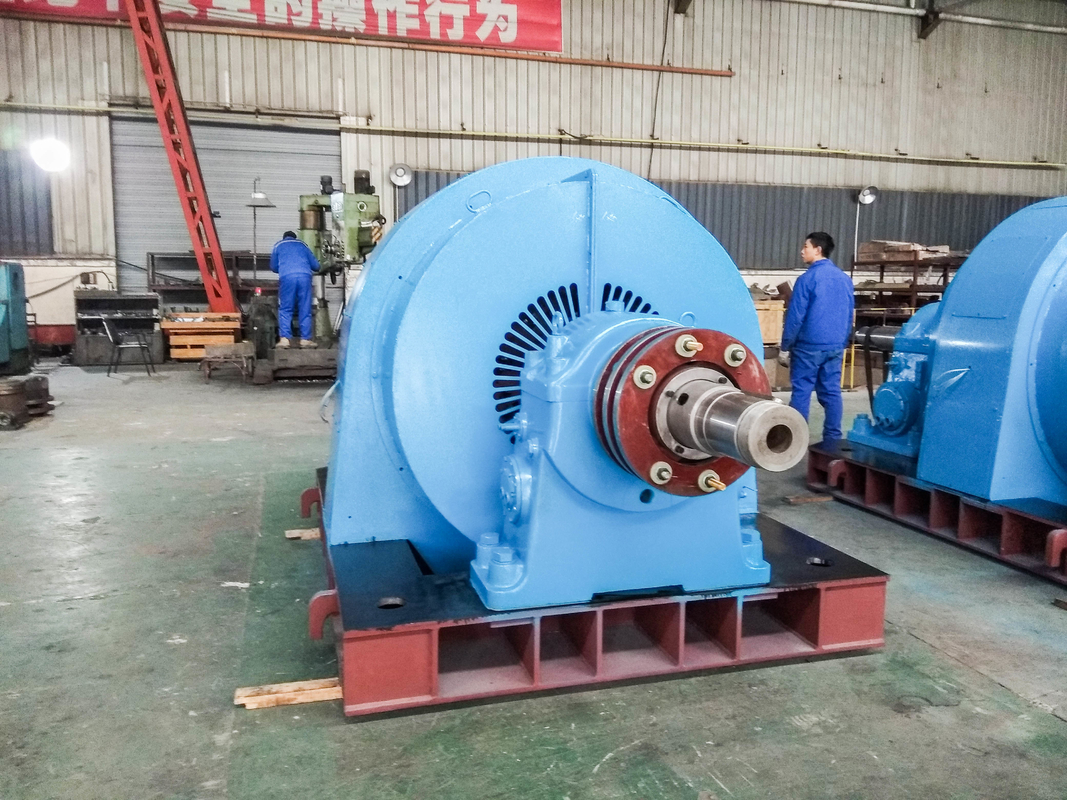 Dayanıklılık Çeşitli Su Başlıkları için 50HZ/60HZ Frekanslı Çelik Hidrotürbin Jeneratörü