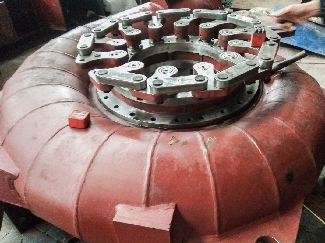 450-2000RPM nominal hızı Francis hidro türbin jeneratörü Dikey veya yatay kurulum modu