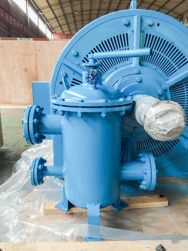 50HZ frekanslı hidro türbin jeneratörü 88-96% verimlilik ve 300kw-20mw yüksek kapasite