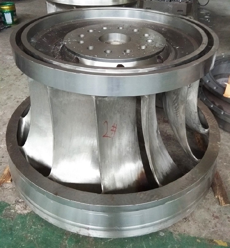 İç / dış mekan kurulumları için özel renkli su türbini jeneratörü 300-3000 rpm Hız aralığı