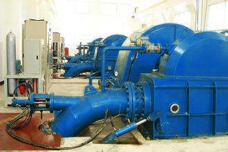 Yüksek Güçlü Turbo Turbine Jeneratörleri Mikrogovernörlü Hidroelektrik İstasyonları için DC Güç Tedarikçisi