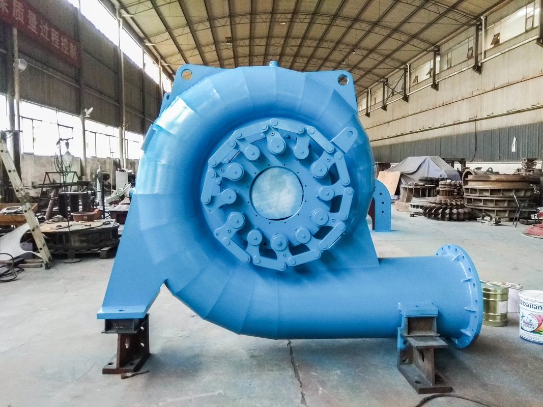 Pürüzsüz/Statik Silikon Soğutma Su Türbünü 450-1000 RPM 200kw-20mw Güç Çıktısı için