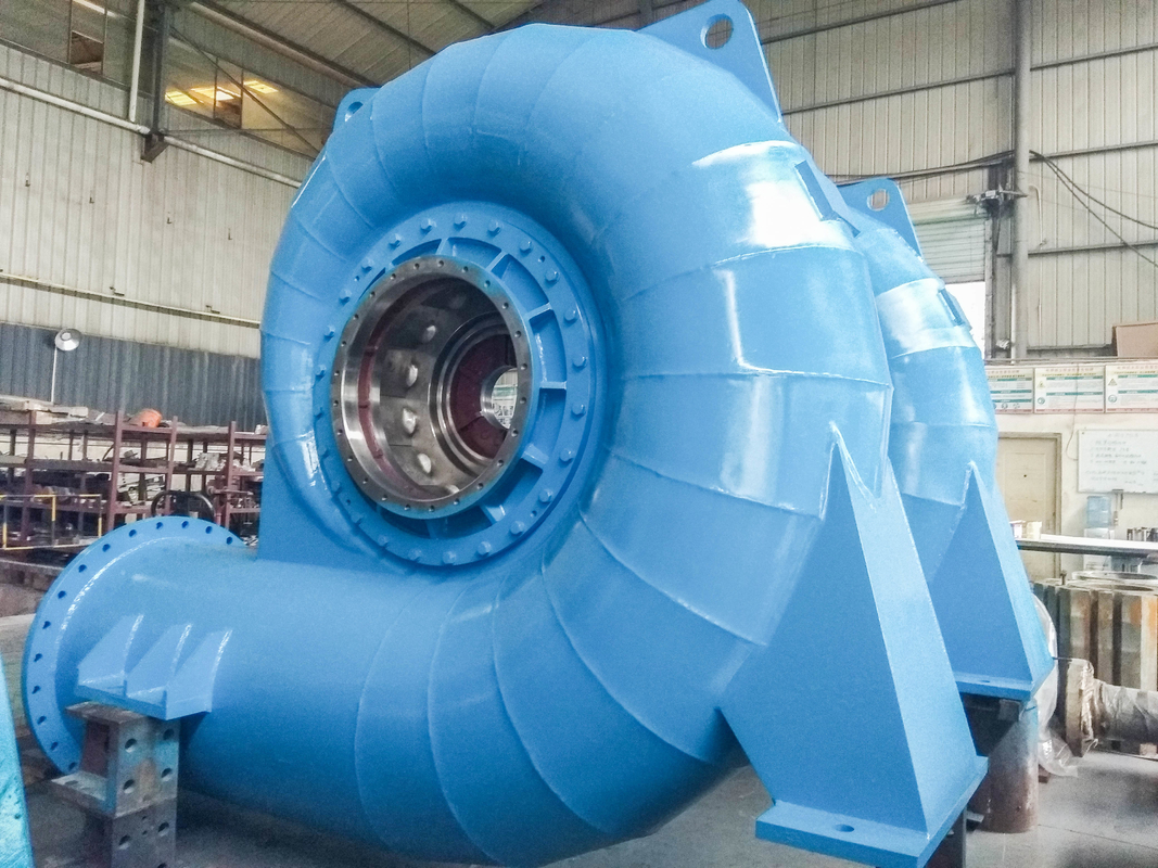Pürüzsüz/Statik Silikon Soğutma Su Türbünü 450-1000 RPM 200kw-20mw Güç Çıktısı için