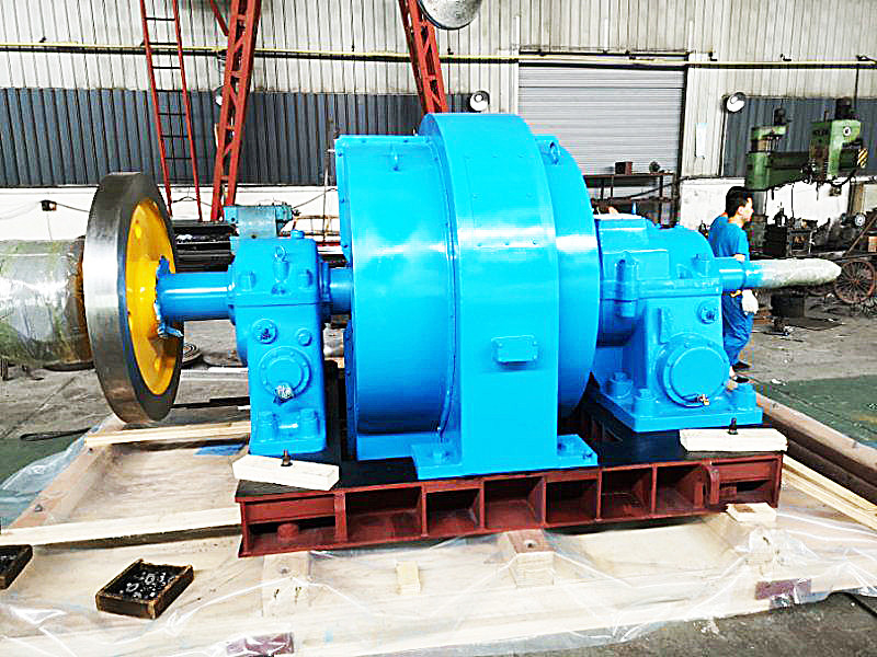 Kapasite Hidrotürbin Jeneratörü 200kw-20mw Su Başlığı 5m-500m RPM 450-1000rpm