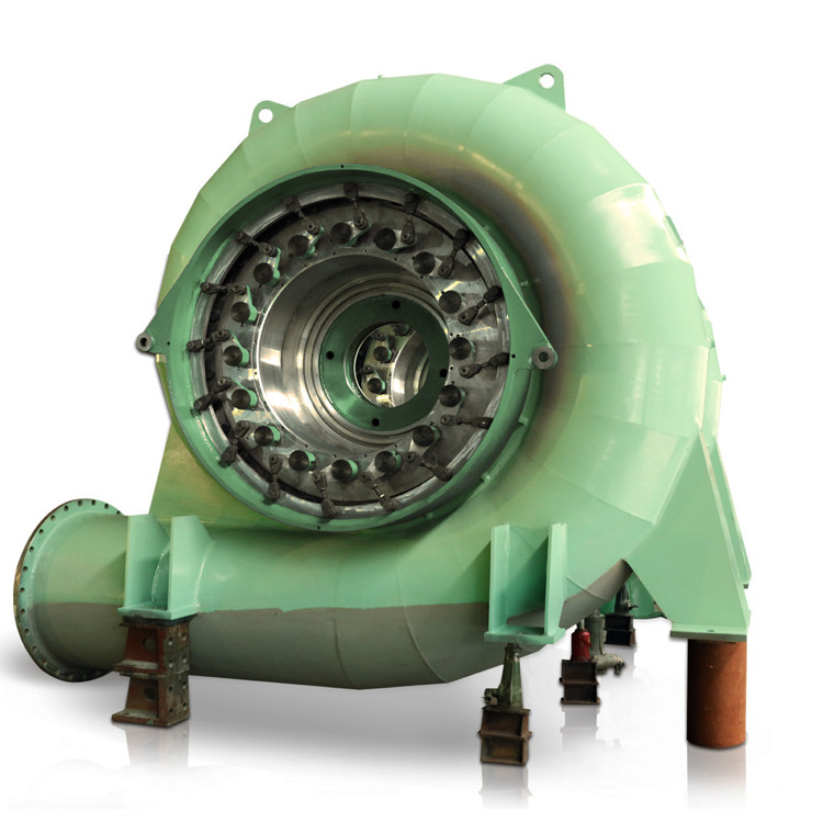 450 - 1000 rpm Su türbini jeneratörü Dikey/Yatay Kurulum 220V-690V Voltaj