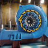 Özelleştirilebilir Su Türbini Jeneratörü 450-1000 RPM 220V-690V Dikey/Yatay Kurulum 200kw-20mw Güç