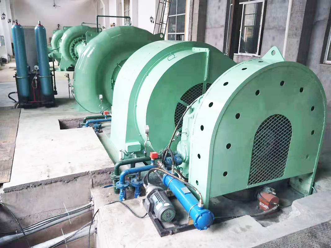 200kw-20mw dayanıklılık çelik paslanmaz çelik hidro türbin jeneratörü 5m-500m su başlığı için
