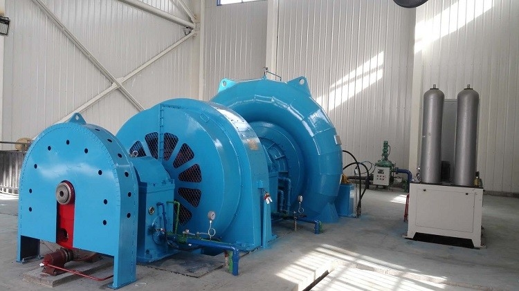 Dayanıklılık 20MW'a kadar özelleştirilmiş su başı enerji üretimi için yüksek su türbünü