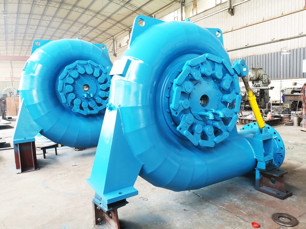 Güçlü 400V-10kV 50Hz/60Hz frekanslı Francis Turbine Jeneratörü
