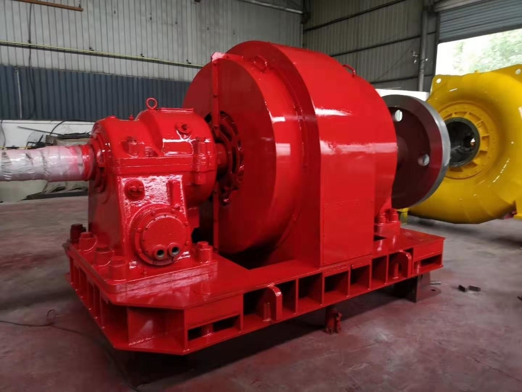 Vertikal veya yatay Francis hidrolik türbin jeneratörü 300KW-20MW değerli güçle