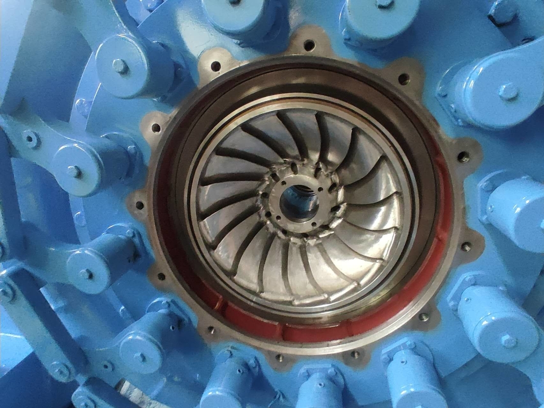 Otomatik Kontrol: 450-1000 RPM Hız aralığı ile Stik Silikon Harekete Su Türbini Jeneratörü