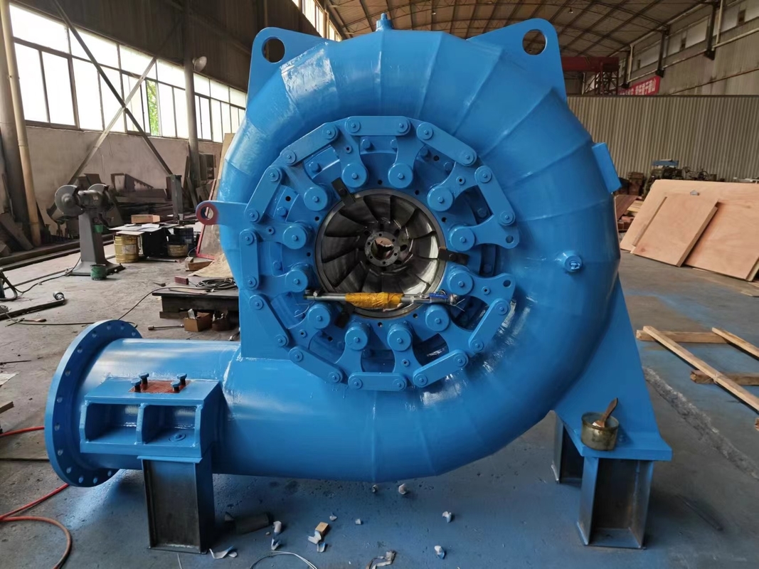 Stainless Steel Francis Turbine Generator Su Başlığı için 5m-500m Yüksek Kalite