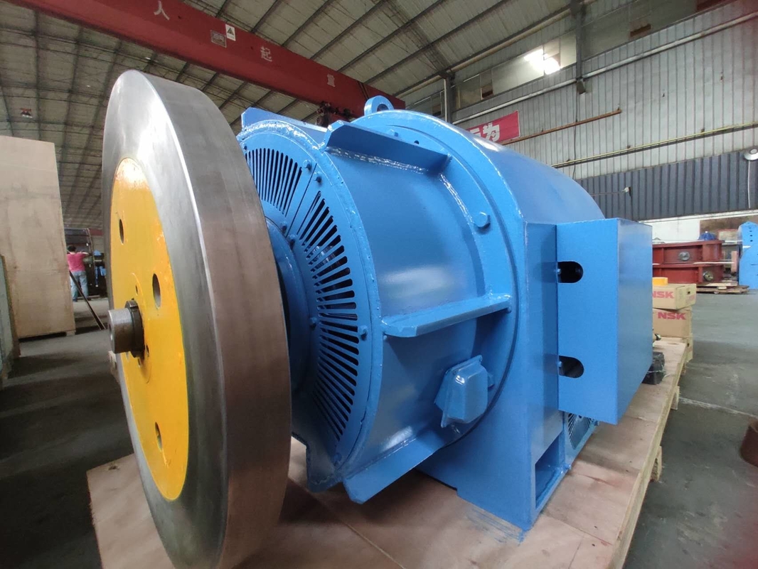 Çelik hidro türbin jeneratörü 450-1000 rpm'de dayanıklılık ve 50HZ/60HZ frekansı ile çalışır.