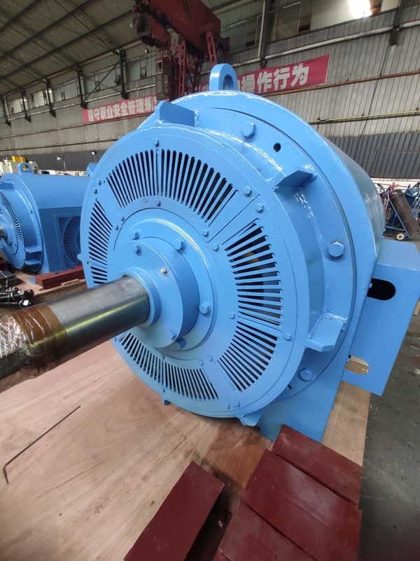 Kapasite Paslanmaz çelik hidro türbin jeneratörü 200kw-20mw 450-1000rpm 5m-500m Su başı