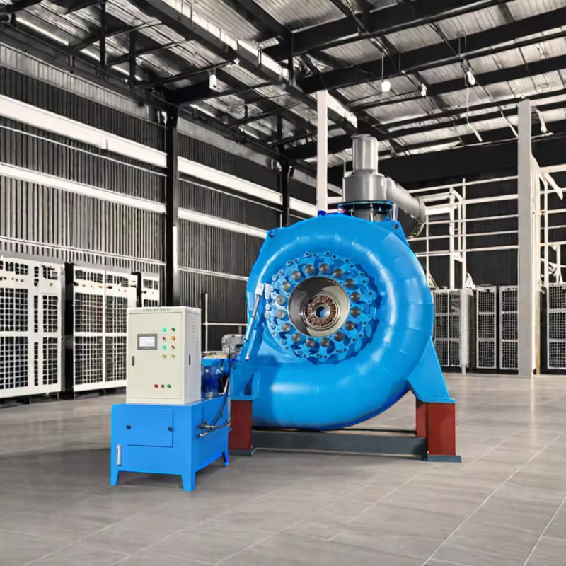220V-690V nominal voltajlı fırçasız 50Hz/60Hz Su Türbini Jeneratörü