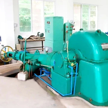 Güç Su Türbini Jeneratörü Özel Renkli İç / Dış Elektrik Sistemi