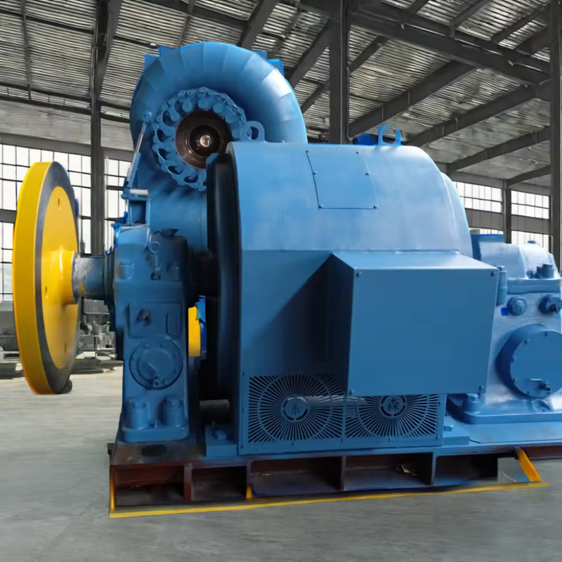 Dayanıklılık Hidrotürbin Jeneratörü 450-1000 rpm'de çalışmak 50HZ/60HZ'de güç üretimi için frekans