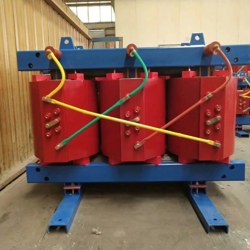 IEC60076 Standart Özel Tasarım Siyah / Sarı Çekirdek Tipi Güç Dağıtım Transformörü 5-3000kva