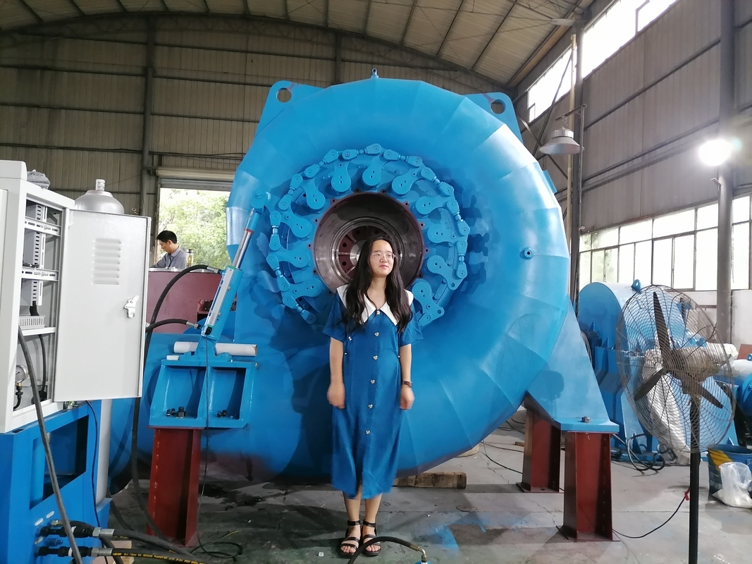 Otomatik / El Su Türbini Jeneratörü 450-1000RPM nominal voltajlı
