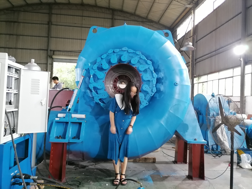 Sürdürülebilir Enerji Üretimi için 220V-690V Voltaj Su Türbini Jeneratörü