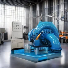 450-1000rpm Paslanmaz çelik ve çelik Francis Turbine Generator for Power Generation