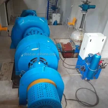 Statik Silikon Heyecan Modu ile Özel Renkli Dikey Su Türbini Jeneratörü