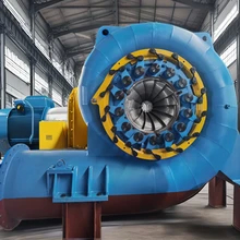 Kompak 300Kw-20Mw Paslanmaz Çelik Francis Su Türbini Jeneratörü
