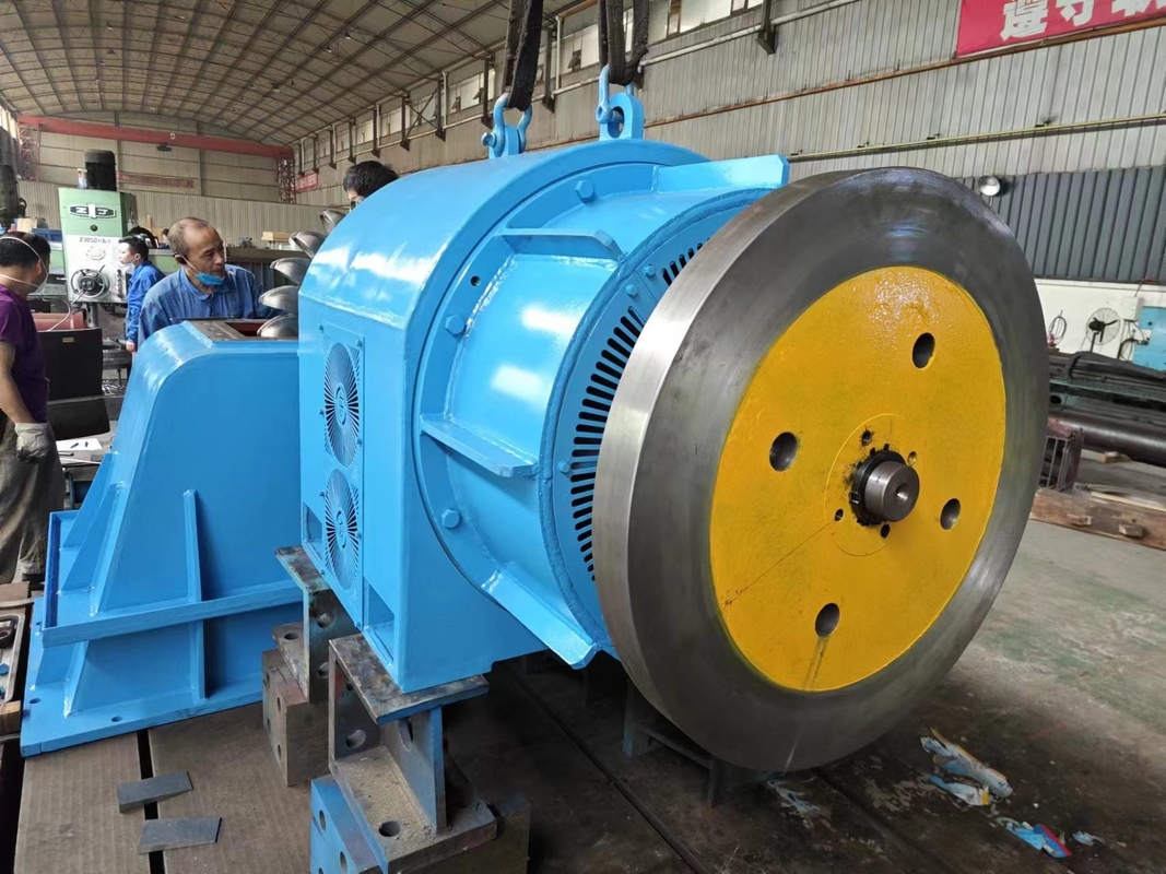 Yüksek kaliteli yüksek su başlığı için kullanılan hava soğutmalı 100kw-10mw Pelton türbini