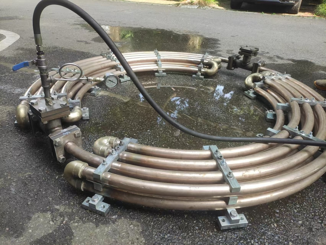 0-80.C sıcaklık aralığı ve 150RPM-1000RPM hız aralığı ile hidro turbinin kalıcı yağ soğutucusu