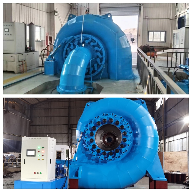 200KW-20MW paslanmaz çelik hidro türbin jeneratörü hidroelektrik santralleri için özel ekipman
