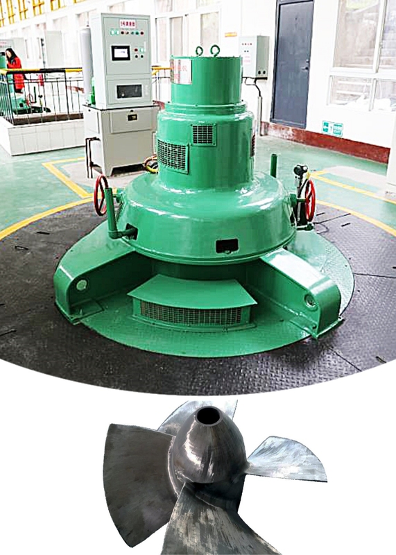 200kW-20MW Paslanmaz Çelik Francis Turbine Generator Kaplan 50 Yıllık Yaşam Süresi ile Hidro Turbine
