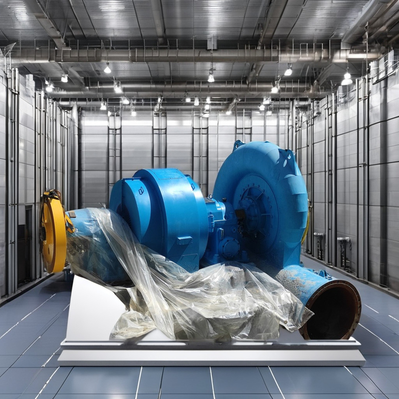 200kw-20mw Su türbini jeneratörü Dikey / yatay kurulum Uzun kullanım süresi